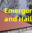 Emergency Wind and Hail Storm Roof Damage Repair and Insurance Claim Support